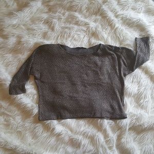 Grey/Gold Forever21 Sweater